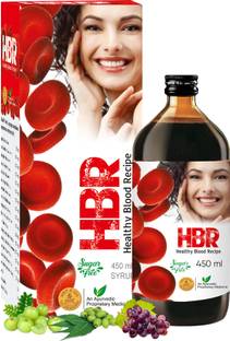 AMBIC HBR Natural Blood Purifier Syrup for Healthy Skin and HairI_450ML