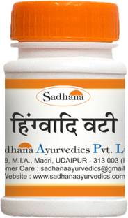 Sadhana Ayurvedics Hingwadi Vati-20 Grams (Set of 3)