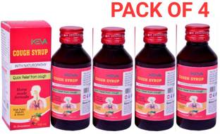KEVA Cough Syrup ,Instant Relife From Cold & Cough ( 100x4=400ml )