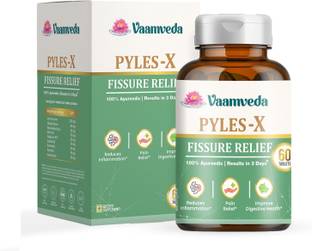 Vaamveda PYLES-X| Piles Medicine Tablet | Piles Ayurvedic Capsules | Pain Relief |Bawasir