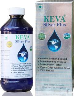 KEVA Ayurvedic 100% Primium Silver Plus, 8 fl oz/236 ml
