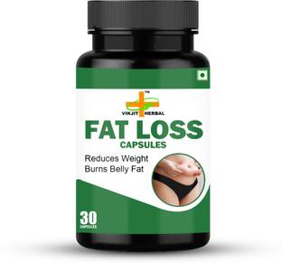 VIKJIT HERBALS FAT LOSS CAPSULES Reduces Weight Burns Belly Fat