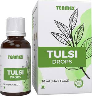 Teamex Ayurvedic Tulsi Drops Effective for Cough, Cold and Natural Immunity Booster