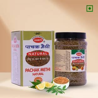jagriti herbs Pachak Methi Natural Granules/Methi Pachak for Chronic Constipation, Gas, Acidity, and other Digestion Purposes - 300 Gram