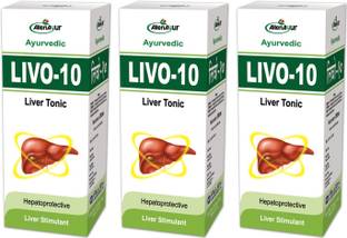 LIVO-10 Ayurvedic Liver Tonic (200ml X 3)