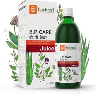 Krishna's Herbal & Ayurveda B.P. Care Juice | Helps in Controlling High Blood Pressure | Boosts Metabolism
