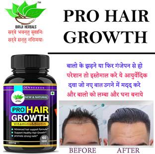 BIRJI HERBALS Pro Hair Growth 60Veg Capsules Pack Of 1