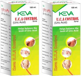 KEVA U.C.a Control Syrup for Balance the Levels of the Uric Acid in Body