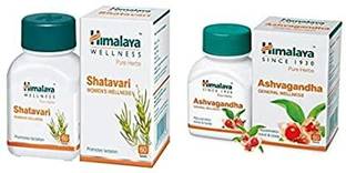HIMALAYA shatavari tablet with ashvagandha tablet (Combo)