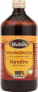 Multani Vidangarishta| Prevent Relapse Of Worm Infestation - 450ml