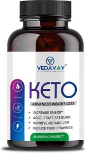 Vedavay Keto Advance Weight Loss Fat Burner Capsules 800 mg