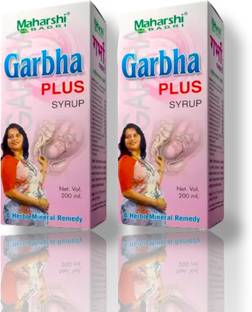 महर्षिबद्री Garbha Plus Syrup (Pack of 200ml x 2)