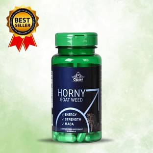 CIPZER Horny Goat Weed Capsule-Increases energy,strength,Enhances endurance (30 CAPS