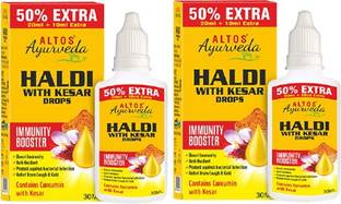 ALTOS AYURVEDA HALDI WITH KESAR DROP