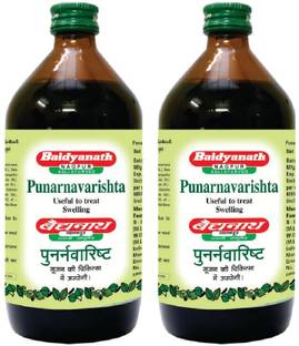 Baidyanath Punarnavarishta 450 ml (Pack of 2) Punarnawarishta