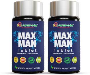 A R Ayurveda Max Man Tablet- Men's Performance & Vitality