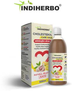 IndiHerbo Cholesterol Care Juice 500ml For cardiac dysfunction and tones up muscles