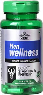 CIPZER Men Wellness 30 Capsules-Boost Stamina & Energy