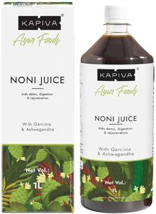 Kapiva Noni Juice | Includes Garcinia and Ashwagandha for Nutrient Absorption | Made from South Indian Noni | No Added Sugar