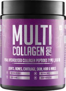 MANGO HERBS MULTI COLLAGEN PRO-Type I, II & III Hydrolyzed Peptides-strong Joint,Hair & skin