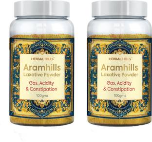 Herbal Hills Aramhills Powder 100gms- Gas, Acidity & Constipation