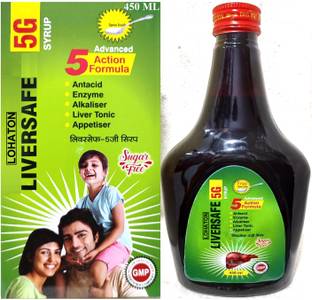LOHATON LIVERSAFE 5G SUGAR FREE LIVER TONIC WITH ANTACID,ENZYMES,ALKALISER,APPETISER