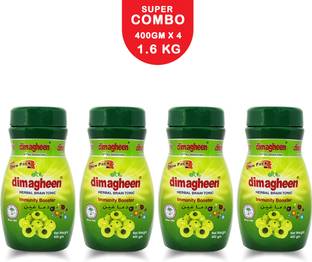 Dawakhana Dimagheen Herbal Brain Tonic, Amla Immunity Booster (Pack of 1) (400 G)