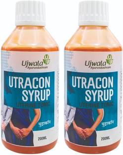 UJWALA AYURVEDASHRAM Utracon Syrup I Urinary Track Infection, Vaginal infection, Bladder function