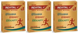 रिवाइटल H Men Multivitamin (3 Pack, Each Pack 10 Capsule)