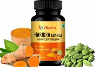 Dr Vitasta Haridra Khanda,Anti Pigmentation Capsule for Dark Spots,Tan,Scars,Blemishes