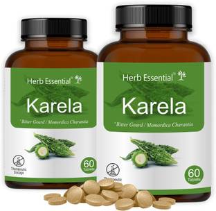 Herb Essential Karela Tablet 60's (Pack of 2)
