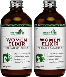 Simply Herbal Super Women Elixir Health Tonic for Women Control Abdominal Pain & Mood Swings