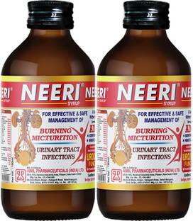 AIMIL NEERI Syrup for Kidney Health | Useful in Urinary Tract Infections (UTI) (Pack of 2)