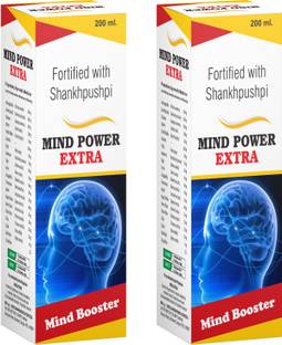 24 Hours Organic Brain Tonic Syrup - Fortified With Shankhpushpi