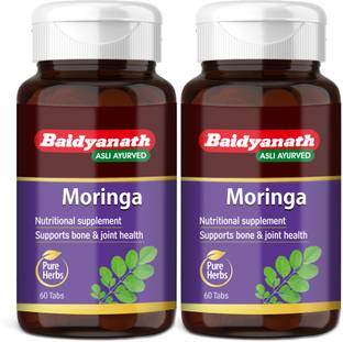 Baidyanath Moringa - 120 Tablets for Healthy Metabolism & Energy