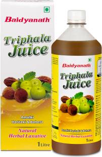 Baidyanath Triphala Juice 1L |Helps in Reduce Body Fat also beneficial in constipation |Helps to Control Cholesterol Level