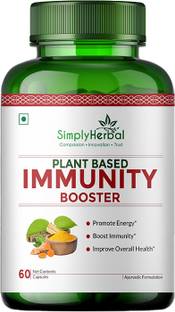 Simply Herbal Immunity Booster Capsules with Giloy, Amla, Neem, Turmeric & Ashwagandha