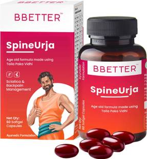 BBETTER SpineUrja -Lab Tested Ayurvedic Medicine Sciatica Relief