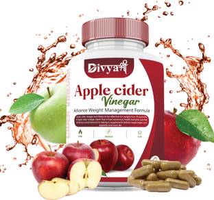 Divya Shree Apple Cider Vinegar Supplement for Weight Loss Management, Boost Energy & Immune