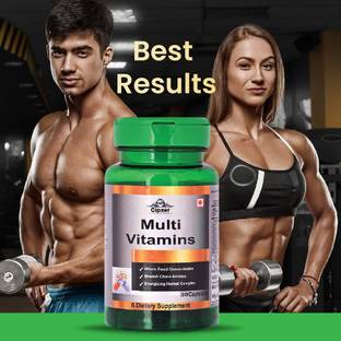 CIPZER Multivitamins Capsule Provides vitamins,nutrition, energy & stamina(30 Caps)