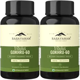 Rasayanam Gokhru-60 Gokshura Tablets 1000mg