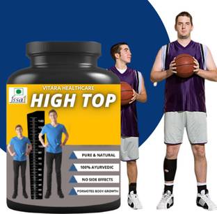 Vitara Healthcare High Top, Improve Height & Growth Supplement, Gain Inches, Powder, Pack of 1