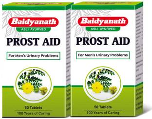 Baidyanath Prostaid 50 Tablets (Pack of 2) Prost aid Tablet