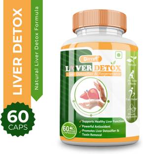 Divya Shree Liver Detox & Milk Thistle For Liver & Kidney Improve, Unique Herbal Formulation