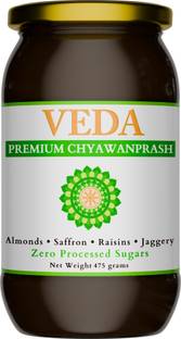 Veda Ayurvedics Veda Premium Chyawanprash | 475 gm | Enriched with Almonds & Saffron