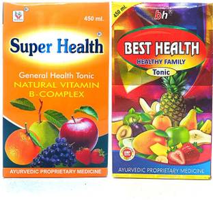 Super health Tonic 450ml & Best Health Tonic 450ml For Good Health, Body Weakness (Pack Of 2)