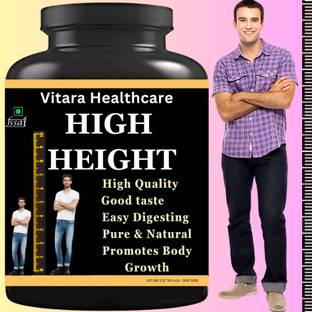 Vitara Healthcare High Height Capsule Herbal Height Growth with Vitamins & Minerals