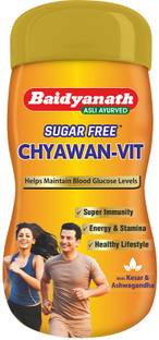 Baidyanath Chyawan Vit (Sugarfree Chyawanprash) Enhances Immunity, Strength, and Stamina