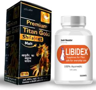 US Labs Libidex Capsule Men with Powerfull Himalayan Shilajit Malt 400GM