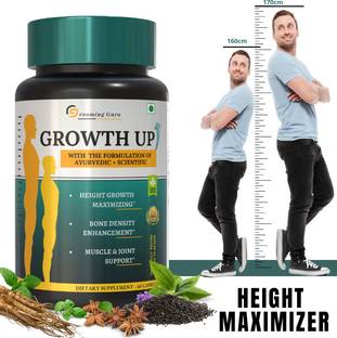 The Gromming guru Growth UP - Ayurvedic Height Growth Supplement For Height Increase After 18
